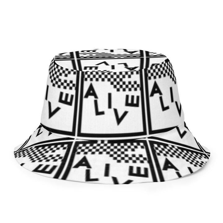 TWO TONE SKA "ALIVE" REVERSIBLE BUCKET HAT