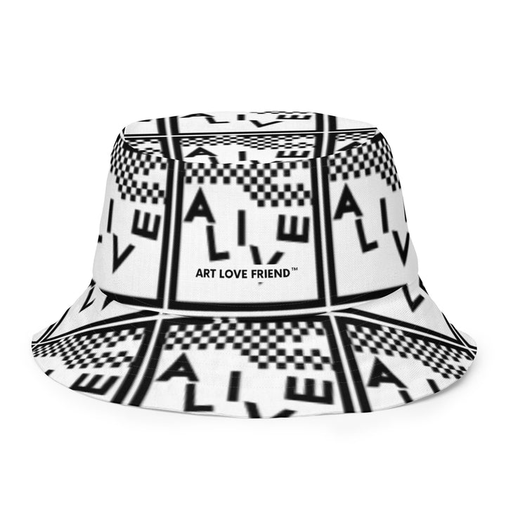 TWO TONE SKA "ALIVE" REVERSIBLE BUCKET HAT