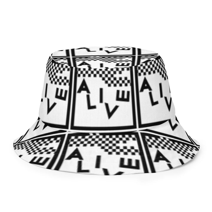 TWO TONE SKA "ALIVE" REVERSIBLE BUCKET HAT