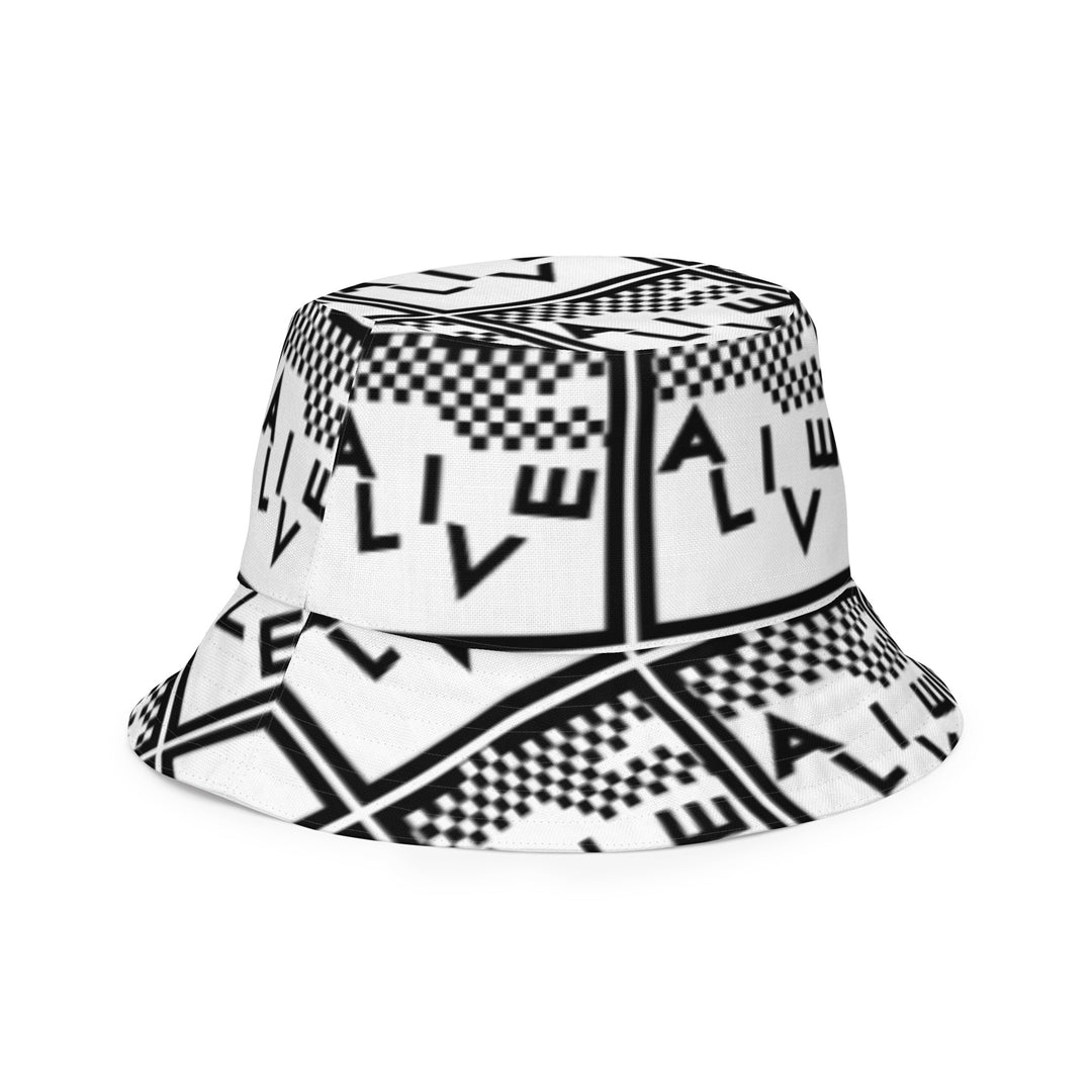 TWO TONE SKA "ALIVE" REVERSIBLE BUCKET HAT