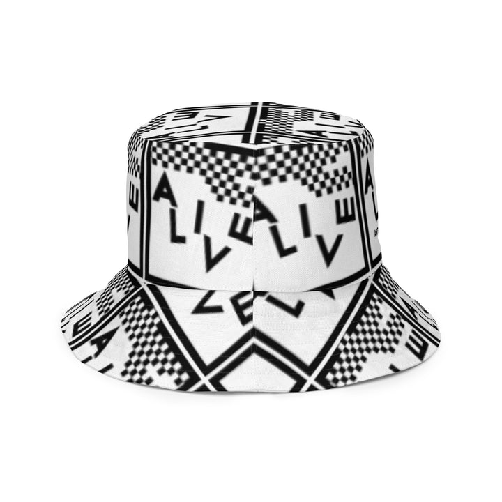 TWO TONE SKA "ALIVE" REVERSIBLE BUCKET HAT