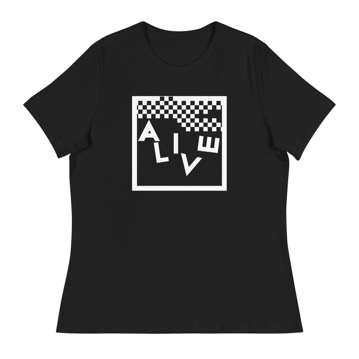 Art Love Friend Two Tone Ska Collection Alive Women's T-shirt